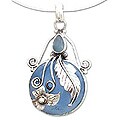 Chalcedony 'Floral Delight' Necklace (India)