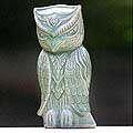 Celadon Ceramic 'The Owl' Statuette (Thailand)