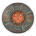Ceramic 'Nazca Hummingbird' Plate (Peru)