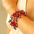 Garnet and Quartzite 'Garland' Bracelet (Thailand)