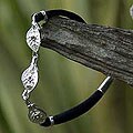 Silk and Sapphire 'Sparkling Trio' Bracelet (Thailand)