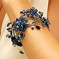 'Garland' Lapis Lazuli Bracelet (Thailand)