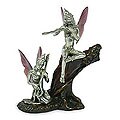 Pewter 'Music of Maidens' Statuette (Thailand)