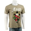 Ed Hardy Men's Premium 'Faith' Layered T-shirt