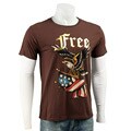Ed Hardy Men's Premium Eagle 'Free' Layered Shirt
