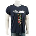 Ed Hardy Men's Double-sleeve Skull Shirt
