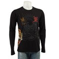 Ed Hardy Men's Tiger Long-sleeve Shirt
