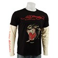 Ed Hardy Men's Premium Black Panther T-shirt