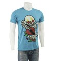 Ed Hardy Men's Death of Love Blue T-shirt