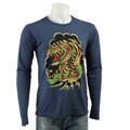 Ed Hardy Men's Tiger Long-sleeve Shirt