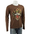 Ed Hardy Men's Tiger Long-sleeve Shirt