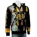 Christian Audigier Men's Reversible 'Blink' Hoodie