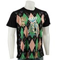 Christian Audigier Men's Argyle T-shirt