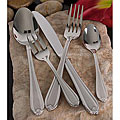 Loren 84-piece Flatware Set with Free Wood Case