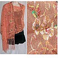 Bad Sushi Orange Belly Dancing Scarf (India)