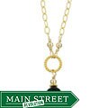 Charming Life Vermeil Black Onyx Necklace