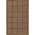Hand-tufted Embassy Grid Rug (5' x 8')