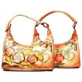 Kozmic Hand-painted Curved-top Handbag