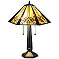 Tiffany-style MissionTable Lamp
