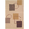 Hand-tufted Embassy Abstract Rug (8'6 x 11'6)