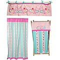 Tadpoles Butterfly Paisley 3-piece Accessory Set