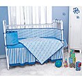Tadpoles Monkey Monkey 4-piece Crib Set