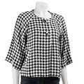 Spense Women's 3/4-sleeve Herringbone Jacket
