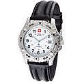 Swiss Military Jungfrau Men's Leather Strap Watch Model # 06-4053-04-001