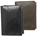 Perry Ellis Genuine Leather Men's Trifold Wallet