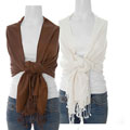 Adi Designs Pashmina Shawl with Fringe