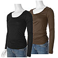 Hiatus Junior's Long-sleeve Round Neck Top