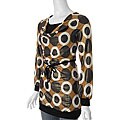 Runway Collection Women's Circle Cowl Neck Top