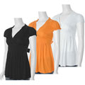 Cozy Women's Short-sleeve Empire Shirt