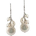Sterling Silver Freshwater Pearl Dangling Earrings (5-13 mm)