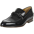 Gucci Black Wimbledon Leather Horsebit Loafers