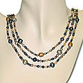 Multi-colored Freshwater Pearl Endless Necklace