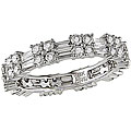 18k White Gold 2ct TDW Diamond Eternity Ring (G-H-I, SI) (Size 8)