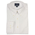 Dockers Men's White Oxford Wrinkle-free Dress Shirt