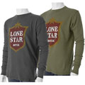 Junk Food Men's 'Lone Star' Long-sleeve Shirt