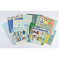 Boy Finished In A Flash 12x12-inch Scrapbooking Set