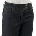 Jones New York Women's Dark Wide-leg Jeans