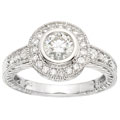 14k White Gold 1ct TDW Diamond Engagement Ring