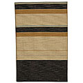 Hand-woven Dhurry Wool Rug (5'6 x 8'6)