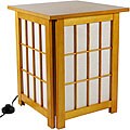 Hokkaido End Table Shoji Lamp (China)