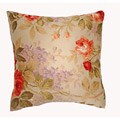 English Rose Feather Throw Pillows (Set of 2)