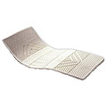 Zoned 1.5-inch Queen-size Latex Topper with Velour Cover