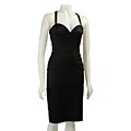 Laundry by Design Beaded Seamed Cocktail Dress