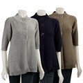 Hanna & Gracie Women's Half-sleeve Cardigan