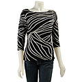 Cyrus Women's 3/4-sleeve Boat Neck Top