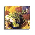 Philip Craig 'Peonies and Apples' Canvas Art